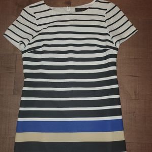 Gorgeous striped a line dress